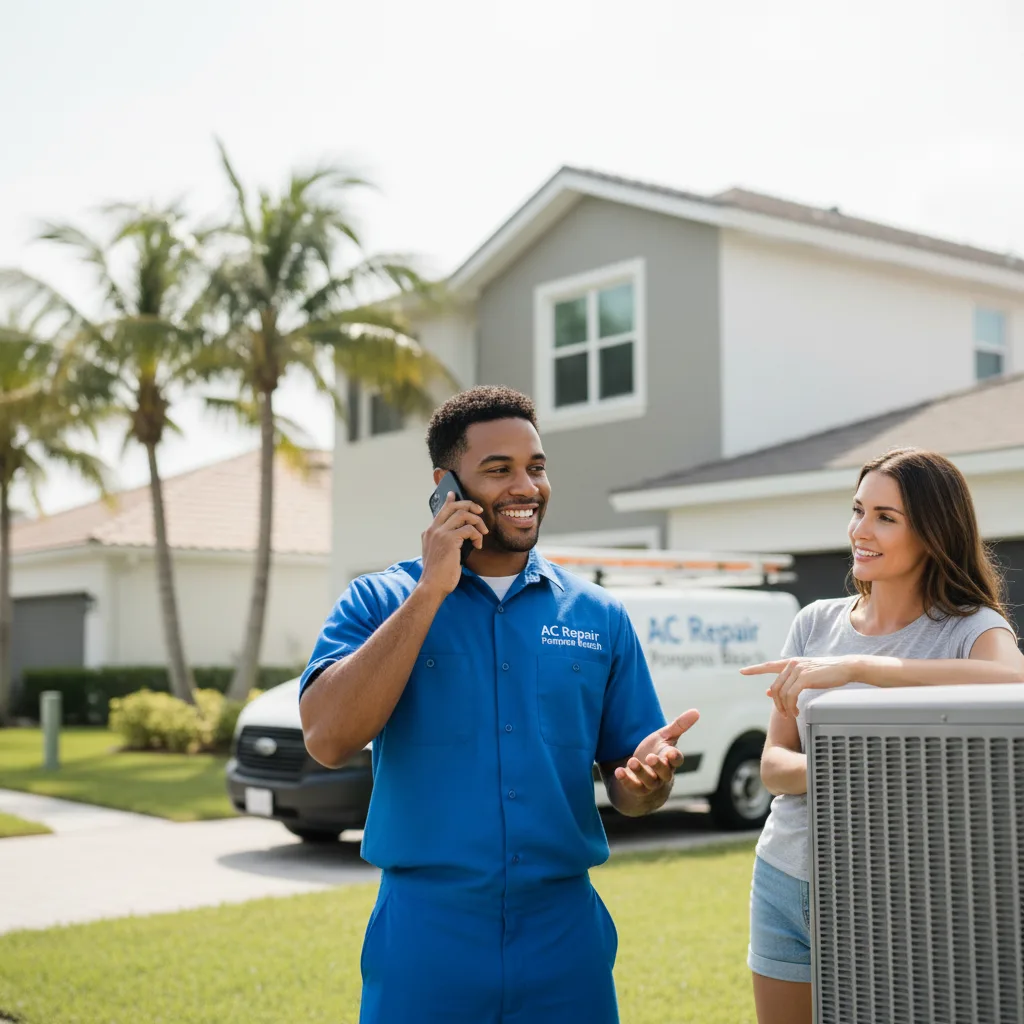 AC Repair Pompano Beach customer support in Bridgeview
